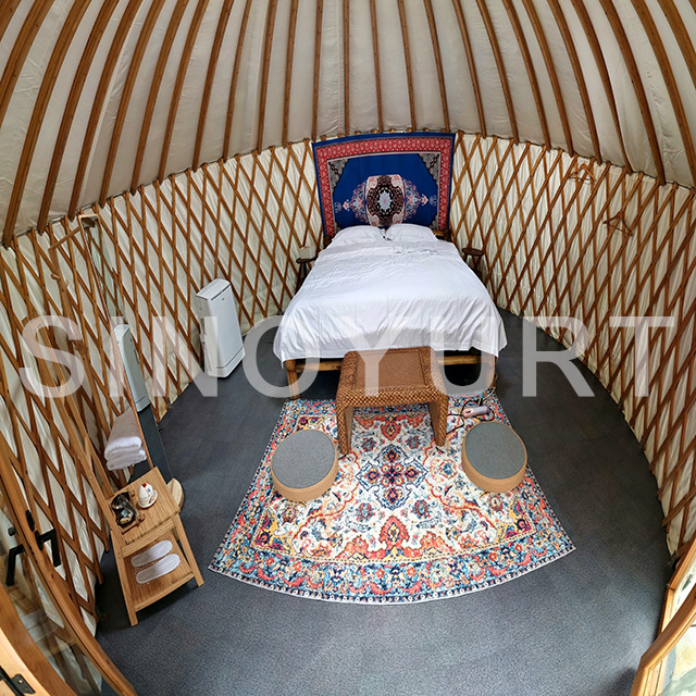 Wood Yurt