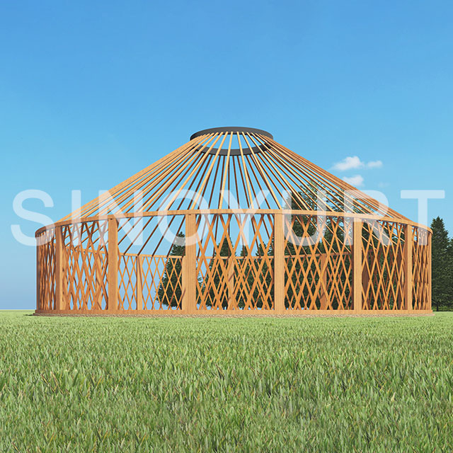 Wood Yurt Plus