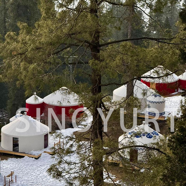 Not Just Imagined, Already Achieved: Craft Your Snowscape Feast in a Sinoyurt Yurt